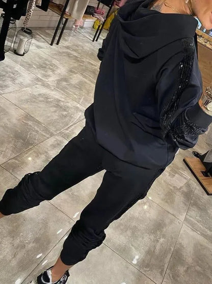 Ensemble Femme en Molleton avec Capuche Premium