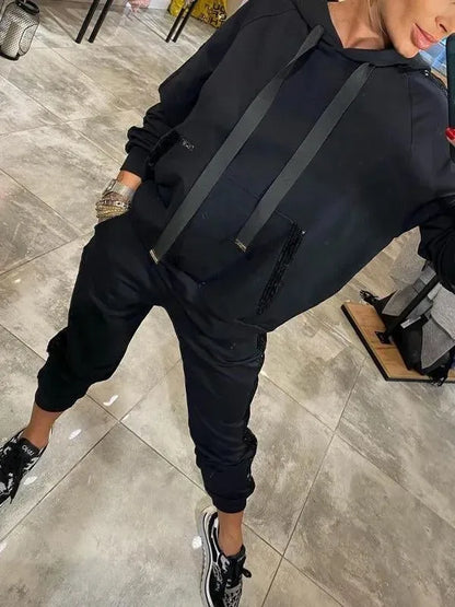 Ensemble Femme en Molleton avec Capuche Premium